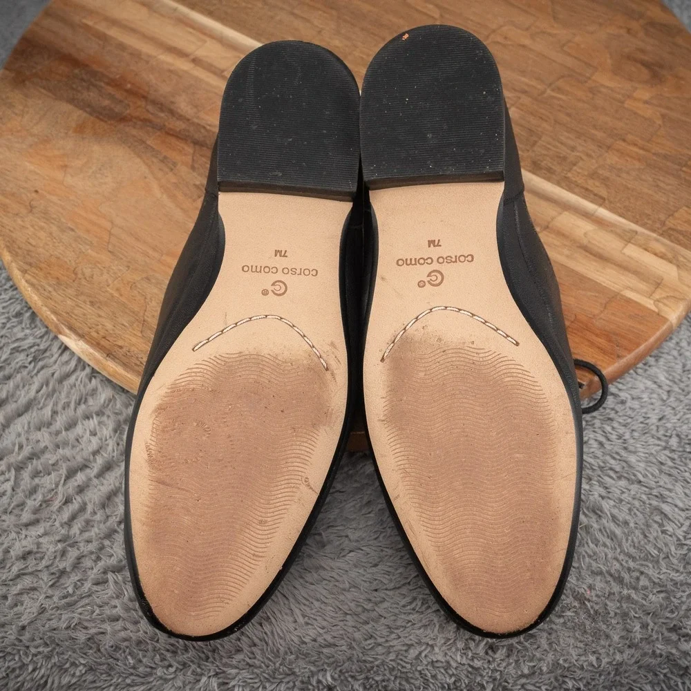 Corso Como‎ Black Jasleen Oxford Lace Up Size 7M Preppy